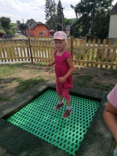 Otevření dětského hřiště v Pláních 