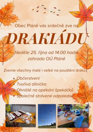 Plakát drakiáda 2026